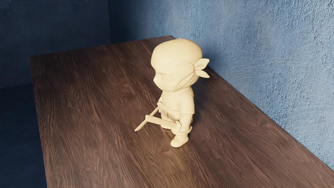 Chibi Ninja - Mô Hình 3D Dễ Thương - Image 5