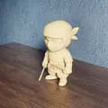 Chibi Ninja - Mô Hình 3D Dễ Thương - Thumbnail 6