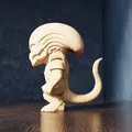Mô Hình Chibi Xenomorph Dễ Thương - Thumbnail 4