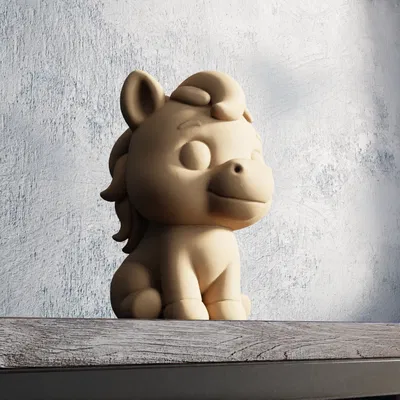 Ngựa Chibi Dễ Thương