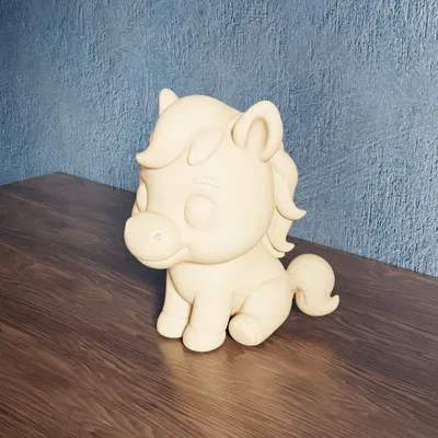 Ngựa Chibi Dễ Thương