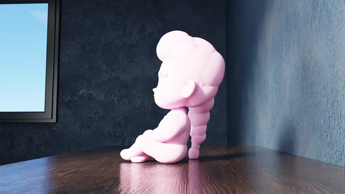 Chibi Rumi (Huntr/X Leader), Thợ Săn Quỷ K-pop - Image 4