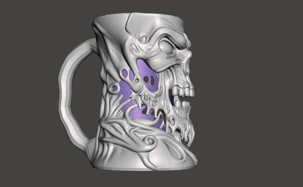 Chân Nến / Ly Bia Quỷ Tan Chảy Độc Đáo - Image 5