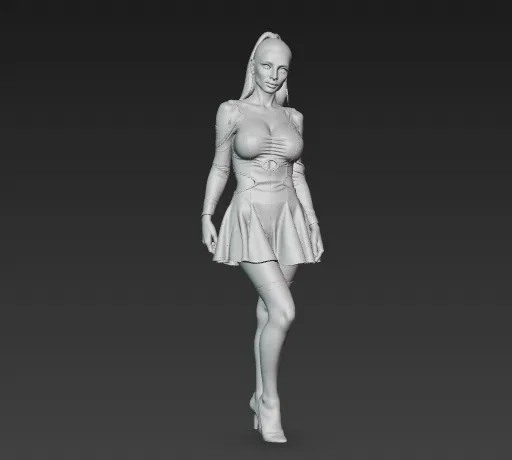 Mô hình phù thủy goth bí ẩn - Image 1