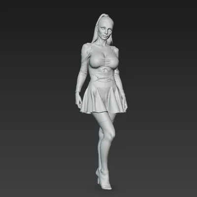 Mô hình phù thủy goth bí ẩn