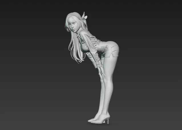 Mô Hình Cô Gái Phong Cách Gothic - Image 1