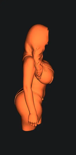 Tượng Bán Thân Cô Gái Gợi Cảm Mặc Bikini - Image 2