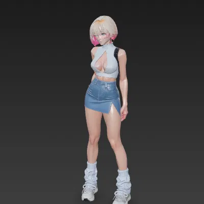 Mô Hình Cô Gái Manga