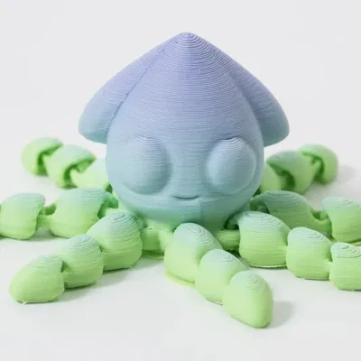 Mô hình Calamar có xúc tu chuyển động