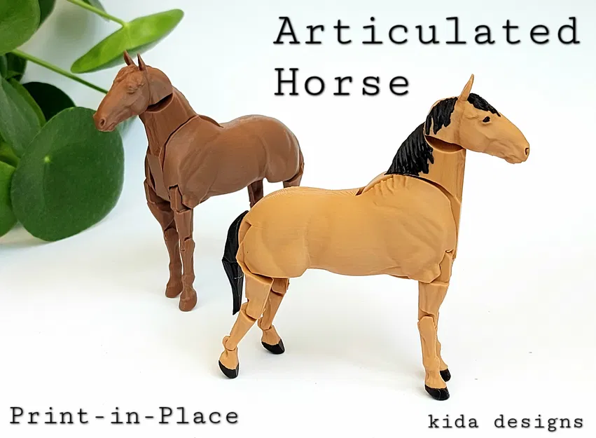 Ngựa Khớp Nối (In Liền Mạch) - Image 1