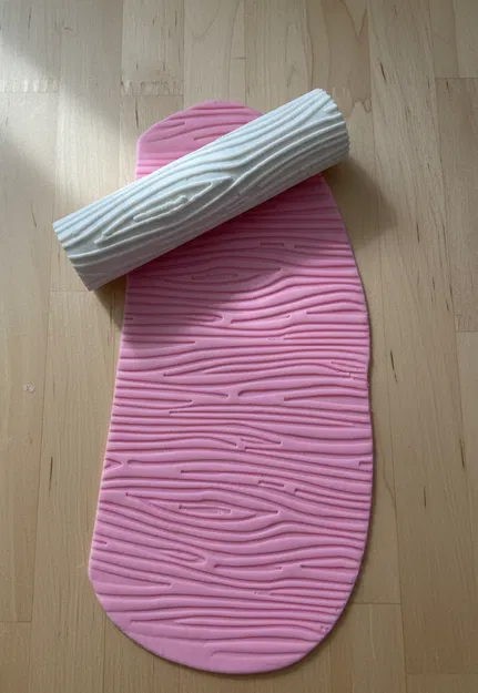 Con lăn tạo hoa văn vân gỗ - Image 1