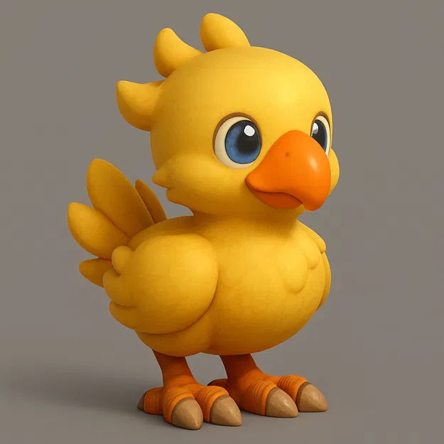Mô Hình Chibi Chocobo Final Fantasy - Image 1