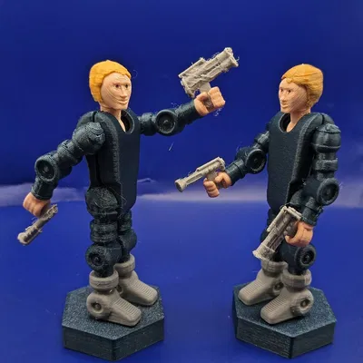 F.P.A.P. 3.75 inch Figure Hành Động Phong Cách Cổ Điển Dễ Lắp Ráp