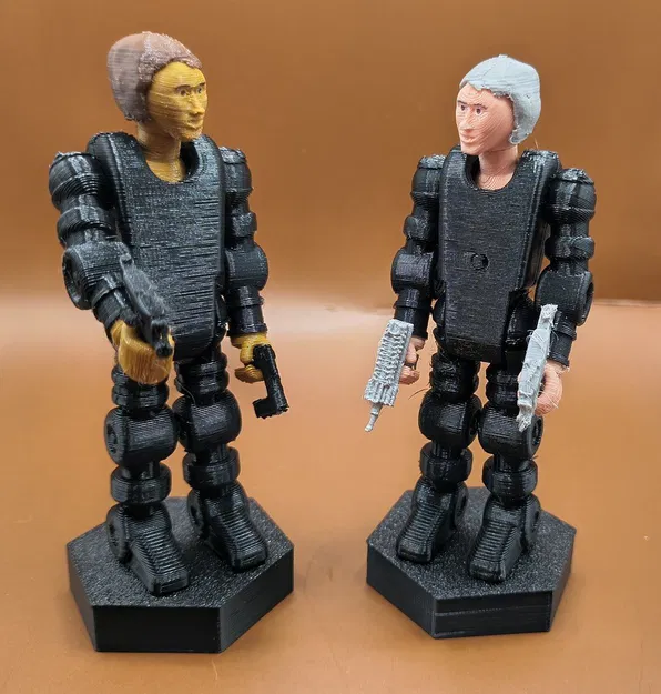 F.P.A.P. 3.75 inch Figure Hành Động Phong Cách Cổ Điển Dễ Lắp Ráp - Image 3