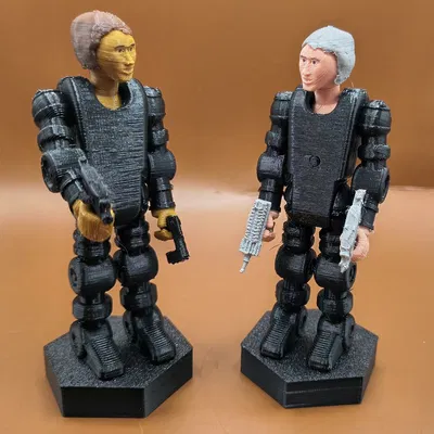 F.P.A.P. 3.75 inch Figure Hành Động Phong Cách Cổ Điển Dễ Lắp Ráp