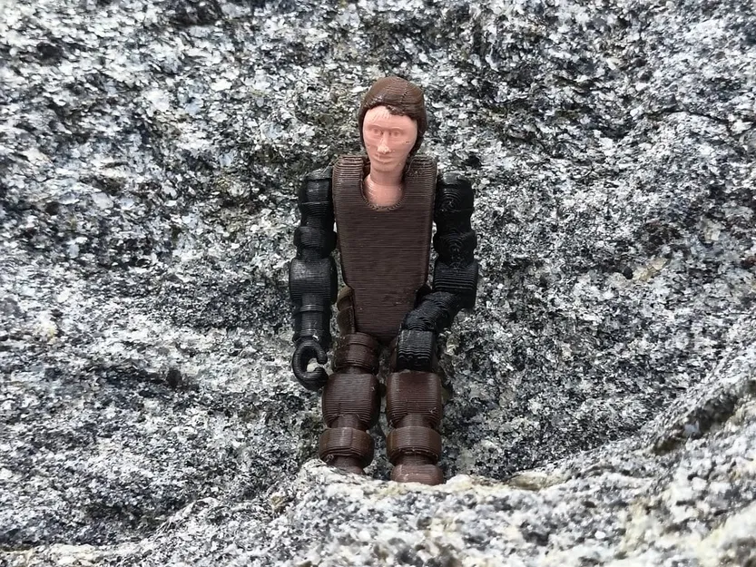 F.P.A.P. 3.75 inch Figure Hành Động Phong Cách Cổ Điển Dễ Lắp Ráp - Image 5