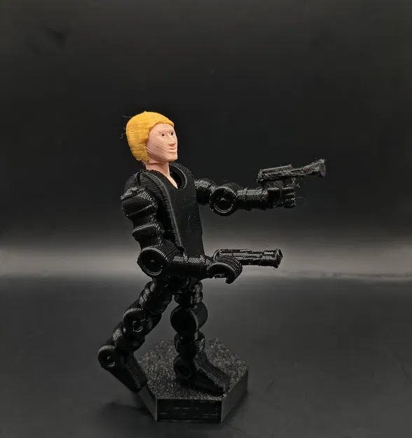 F.P.A.P. 3.75 inch Figure Hành Động Phong Cách Cổ Điển Dễ Lắp Ráp - Image 6