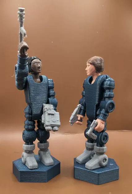 F.P.A.P. 3.75 inch Figure Hành Động Phong Cách Cổ Điển Dễ Lắp Ráp - Image 7