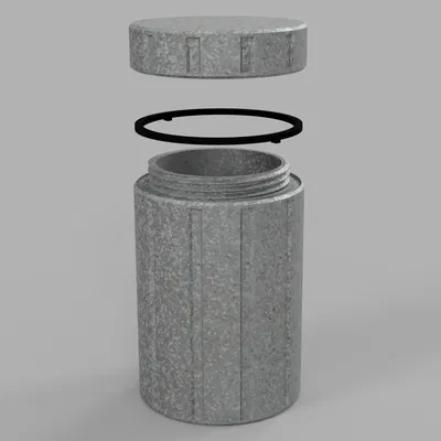 Hộp Vít Dày Kín Nắp