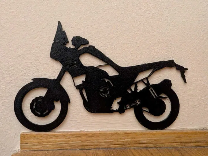 Ténéré 700 Wall Art Silhouette - Hình Dán Tường Xe Máy - Image 2