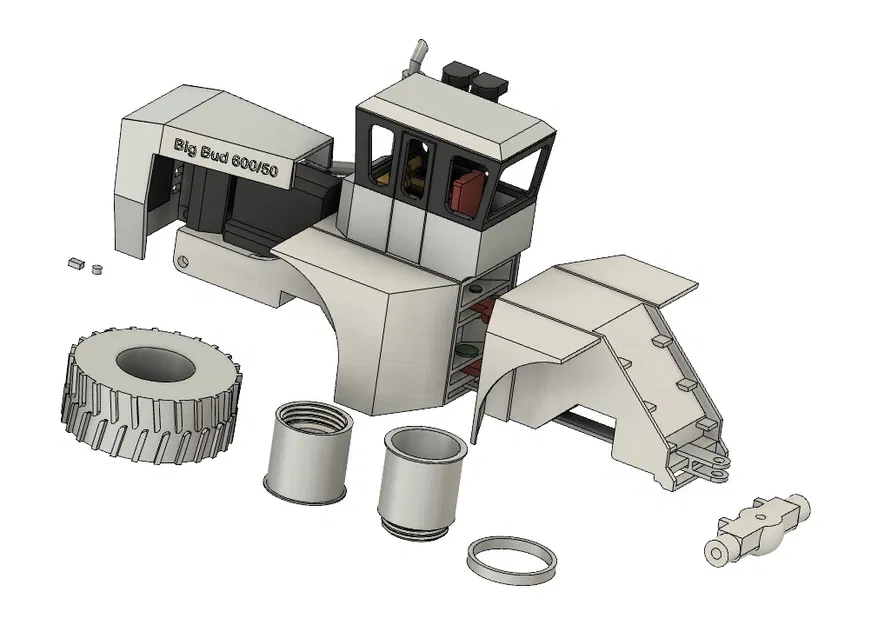 Mô Hình Máy Kéo Big Bud 600/50 Tỷ Lệ 1:32 - Image 3