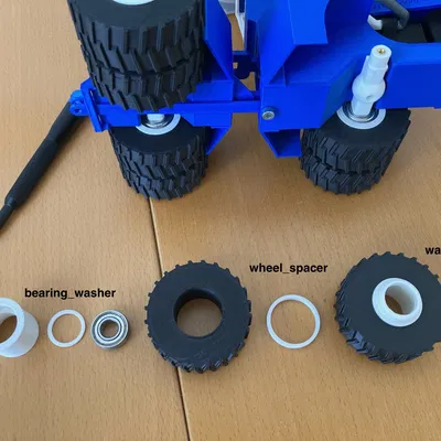 Mô Hình Máy Kéo Big Bud 600/50 Tỷ Lệ 1:32