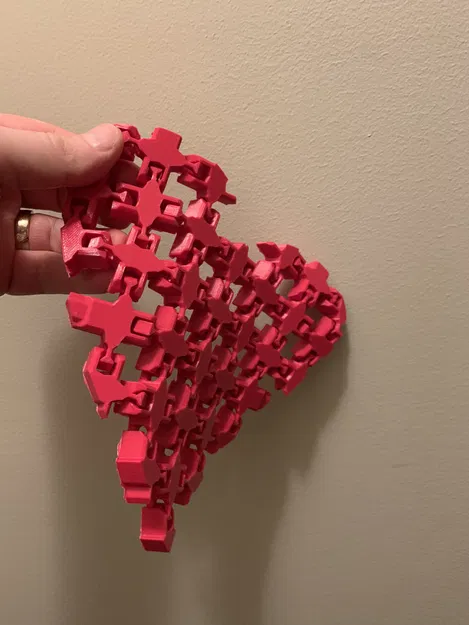 Trái Tim Vải Co Giãn (In Liền Khối) - Image 2