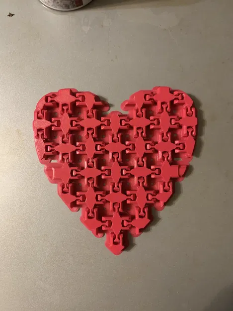 Trái Tim Vải Co Giãn (In Liền Khối) - Image 3