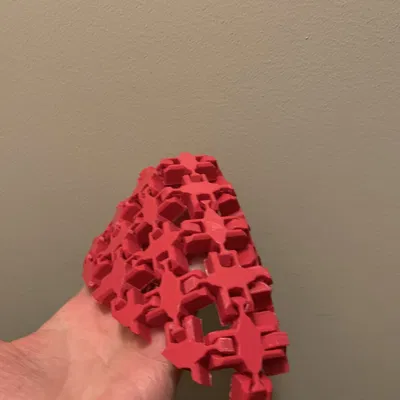 Trái Tim Vải Co Giãn (In Liền Khối)