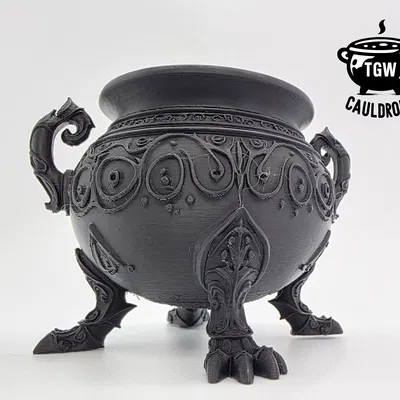 Cauldron Chân Móng Kiểu Gothic
