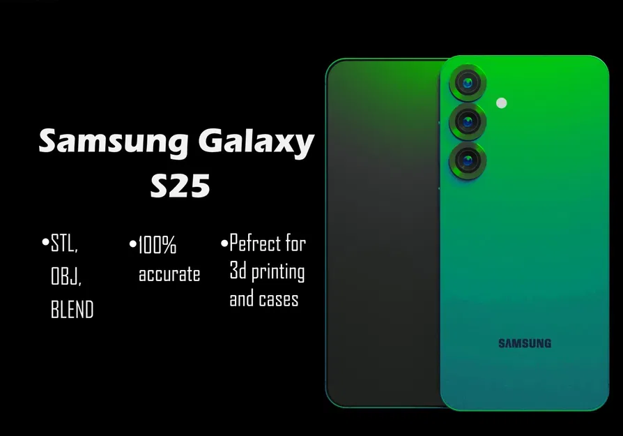 Mô hình 3D Samsung Galaxy S25 - Image 3