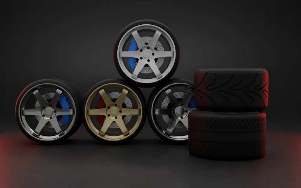 Mâm và Lốp VOLK Racing TE37 - Image 1