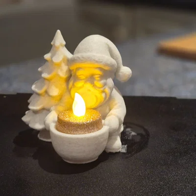 Giá Nến Ông Già Noel – Đồ Trang Trí Giáng Sinh