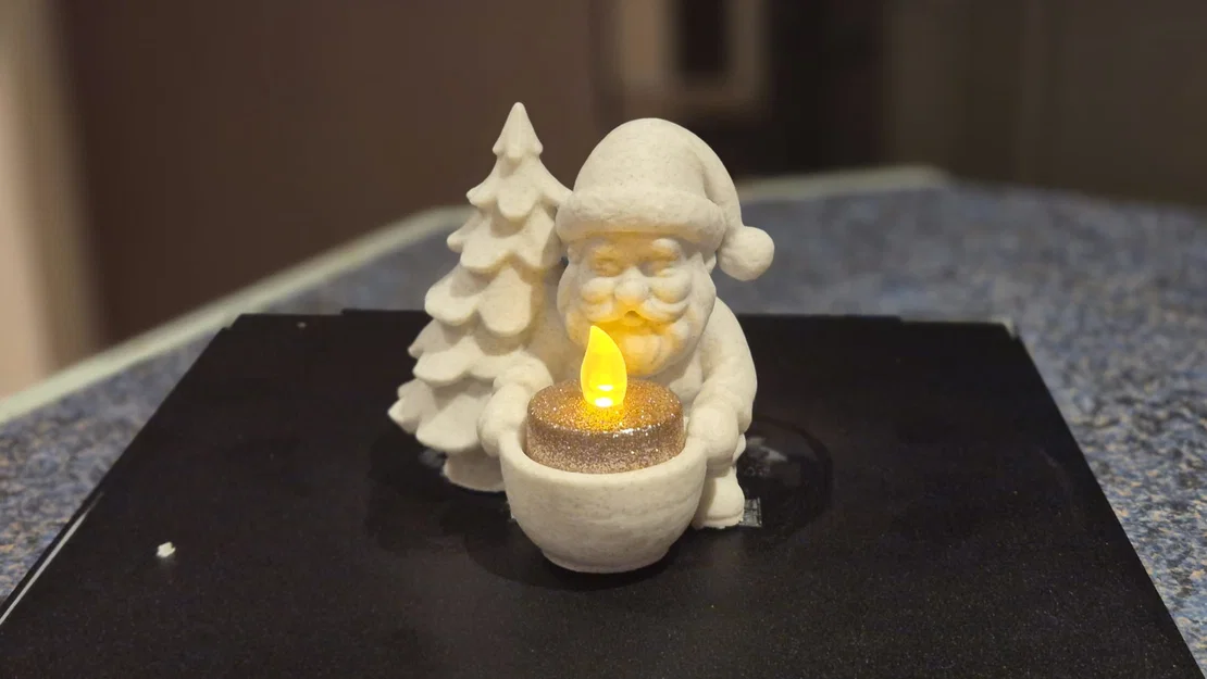 Giá Nến Ông Già Noel – Đồ Trang Trí Giáng Sinh - Image 2