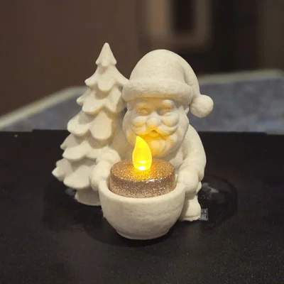 Giá Nến Ông Già Noel – Đồ Trang Trí Giáng Sinh