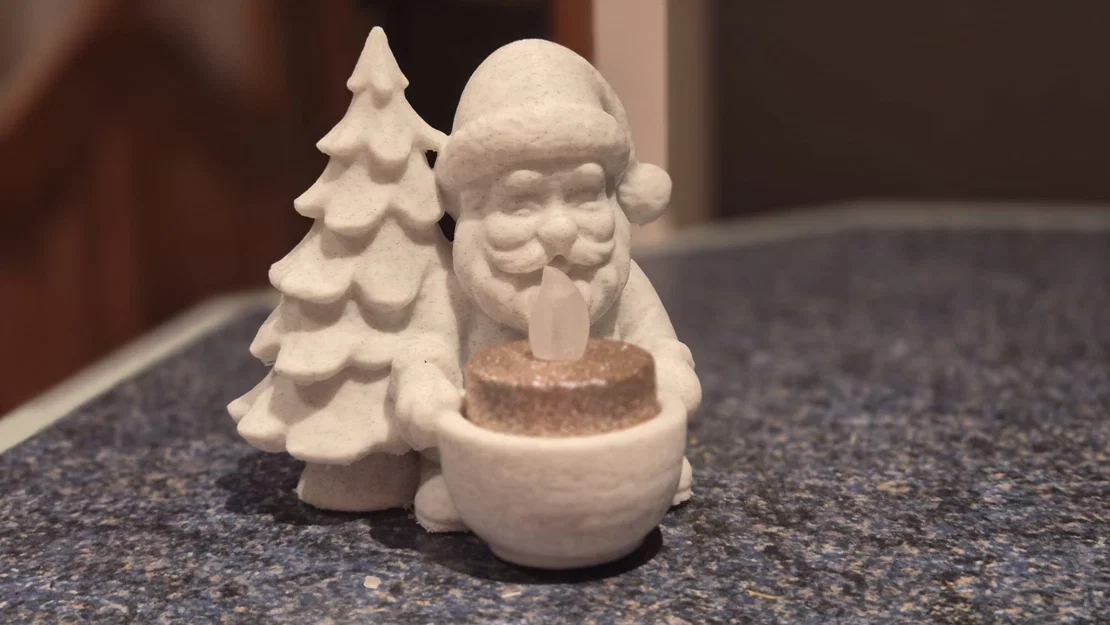 Giá Nến Ông Già Noel – Đồ Trang Trí Giáng Sinh - Image 3
