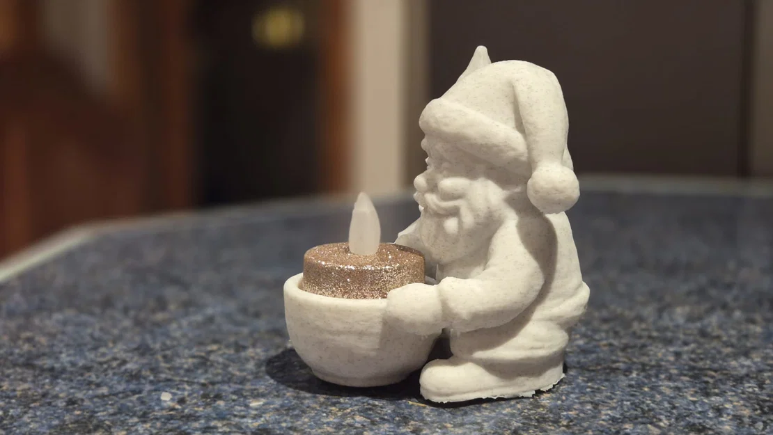 Giá Nến Ông Già Noel – Đồ Trang Trí Giáng Sinh - Image 4