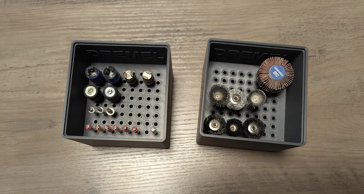 Hộc Gridfinity Xếp Chồng Đựng Dụng Cụ và Phụ Kiện Dremel - Image 4