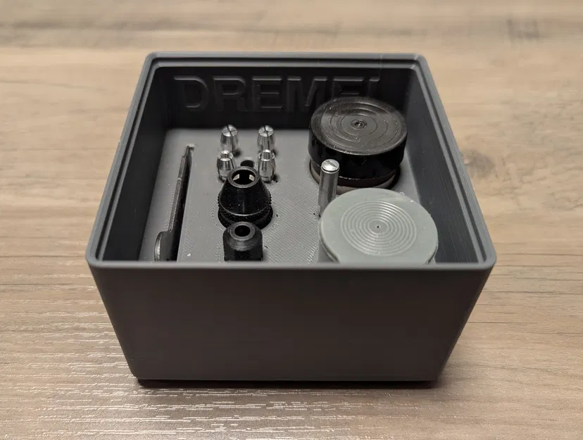 Hộc Gridfinity Xếp Chồng Đựng Dụng Cụ và Phụ Kiện Dremel - Image 7