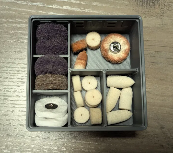 Hộc Gridfinity Xếp Chồng Đựng Dụng Cụ và Phụ Kiện Dremel - Image 10