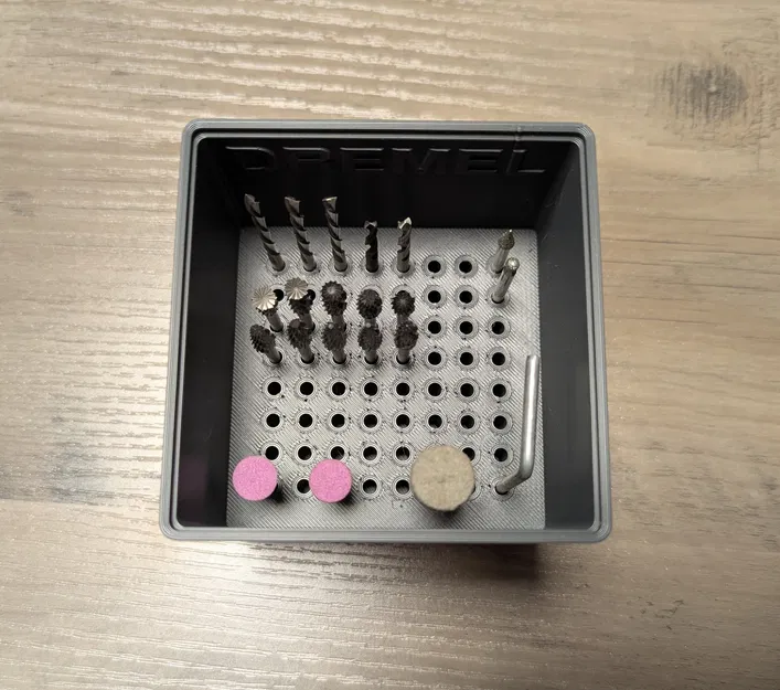 Hộc Gridfinity Xếp Chồng Đựng Dụng Cụ và Phụ Kiện Dremel - Image 12