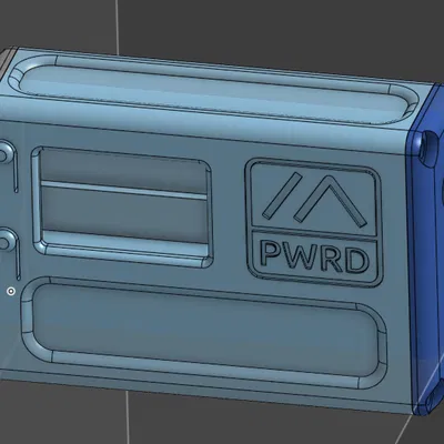 Hộp Node Di Động Meshtastic Heltec T114 và Pin 18650