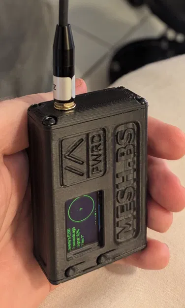 Hộp Node Di Động Meshtastic Heltec T114 và Pin 18650 - Image 4