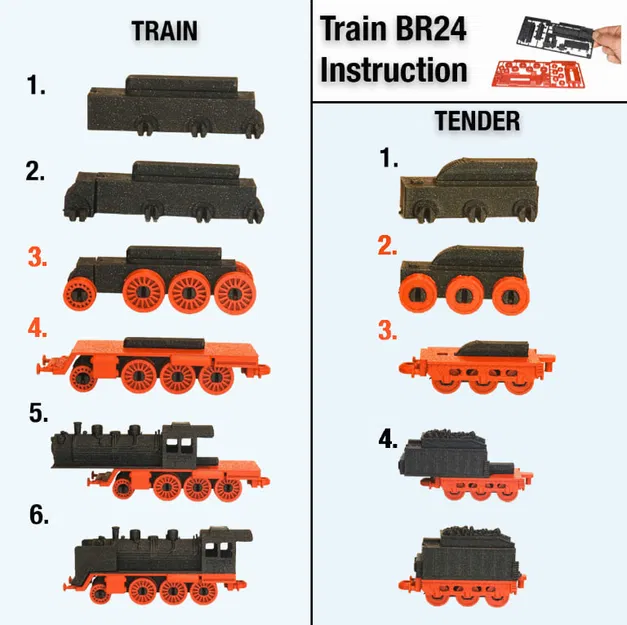 Bộ Mô Hình Tàu Hơi Nước BR24 - Image 4