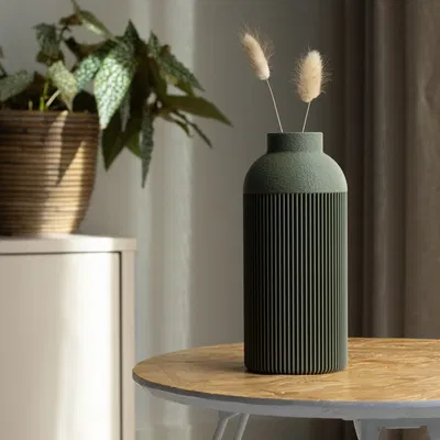 Chậu Hoa DUNE - Chậu Tối Giản Với Họa Tiết Gân