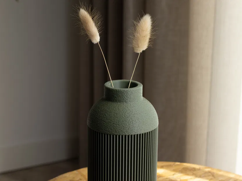 Chậu Hoa DUNE - Chậu Tối Giản Với Họa Tiết Gân - Image 2