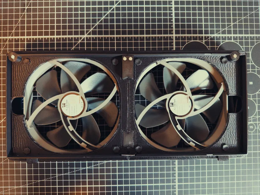 Bộ chuyển đổi quạt trước Jonsbo N5 - Chia đôi - Image 5