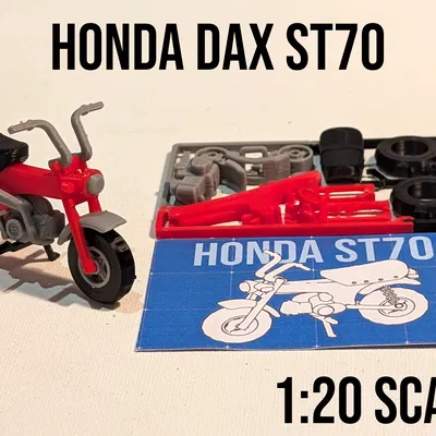 Mô hình Honda Dax Kitcard