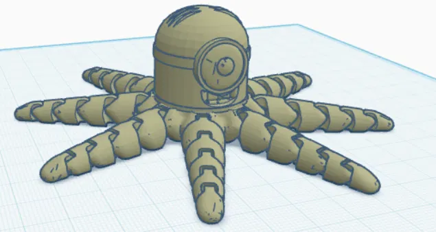 Bạch Tuộc Minion Dễ Thương - Image 3