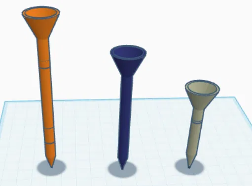 Bộ Tee Golf Dài & Ngắn - Image 2